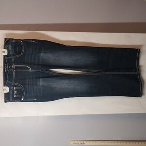 Wallflower Dark Blue Flare Jeans